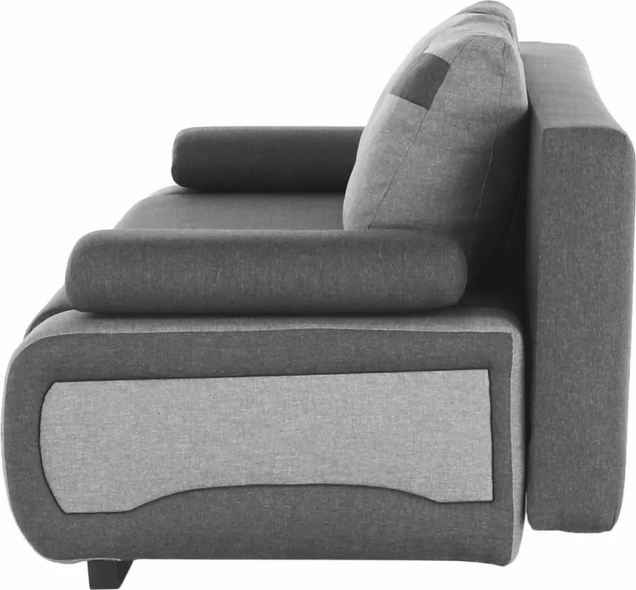 Kanapé, sötétszürke/világosszürke, BOLIVIA