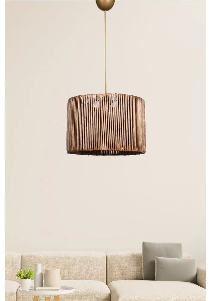 Bézs függőlámpa ø 30 cm Pierro – Opviq lights