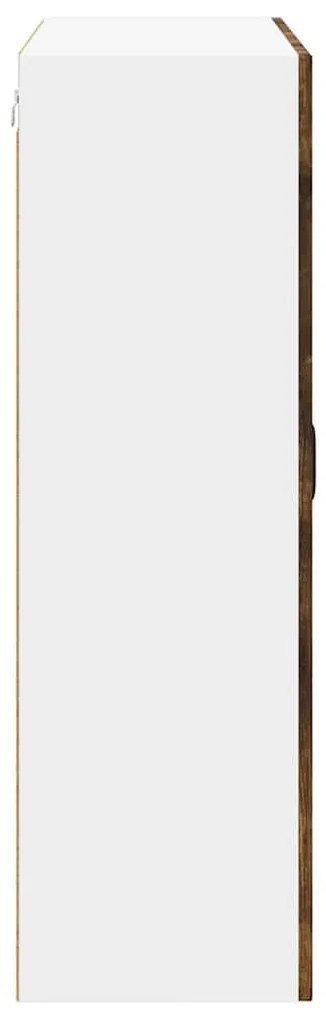 Fali konyhaszekrény Füstölt tölgy 80 x 31 x 100 cm Faanyag