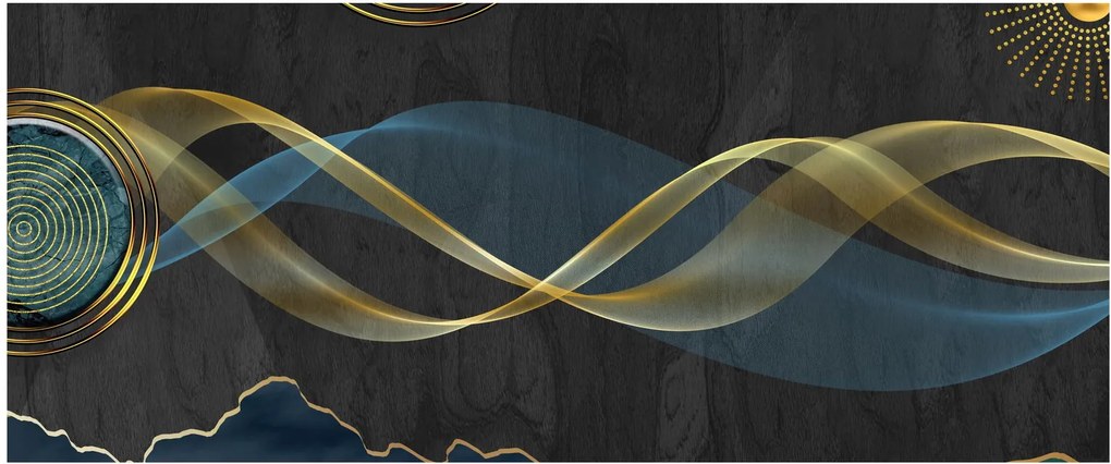 Kép - Absztrakció (120x50 cm)