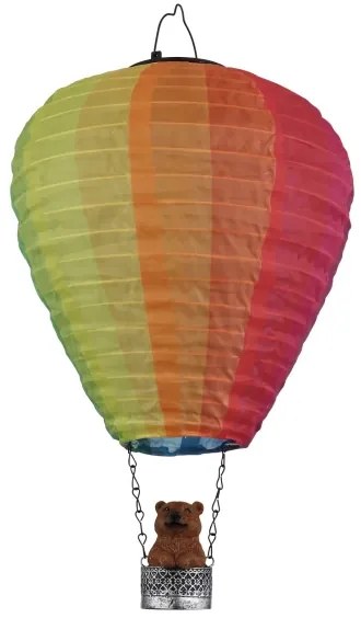 Globo 36138 - LED Függesztett napelemes dekoráció 24xLED/0,06W/3V IP44 Repülő léggömb