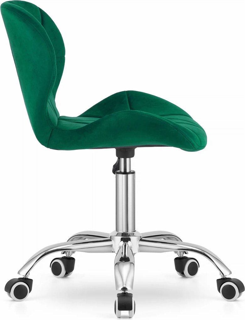 AKCIÓ Zöld irodai szék AVOLA VELVET II. minőség