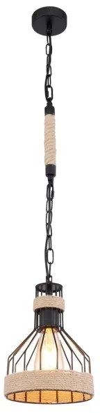 Globo 15675H - Csillár láncon HALIA 1xE27/60W/230V