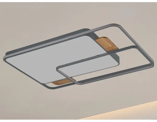 LED fényerőszabályozható mennyezeti lámpa LED/280W/230V 3000-6500K + távirányító