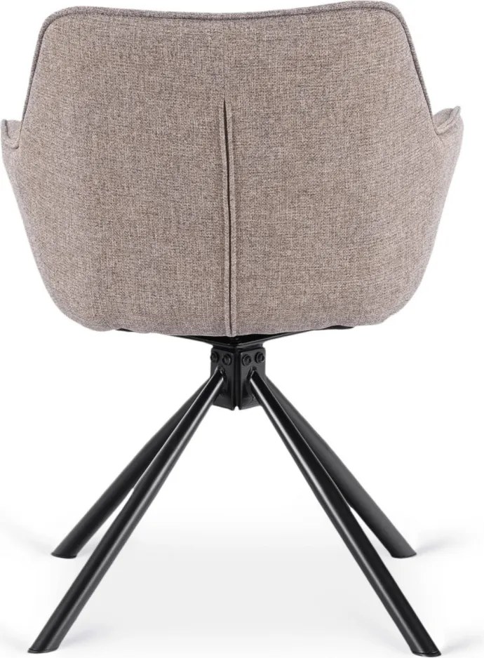 Forgó szék cappuccino színben, PEONY 2