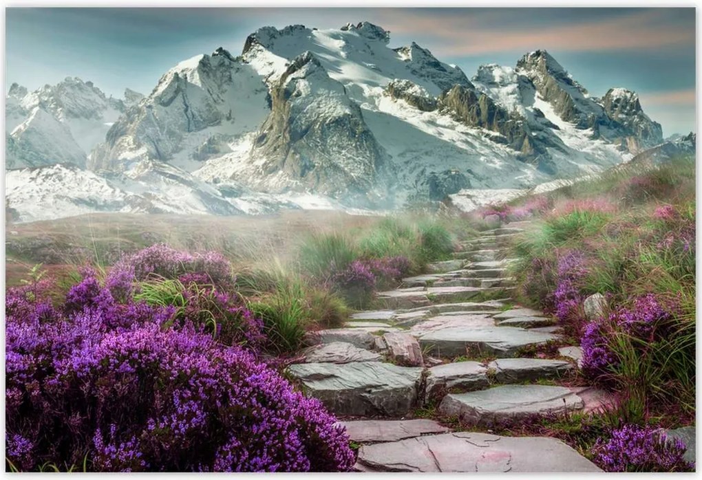 Poszterek 185x125 Hegyi táj Tájkép