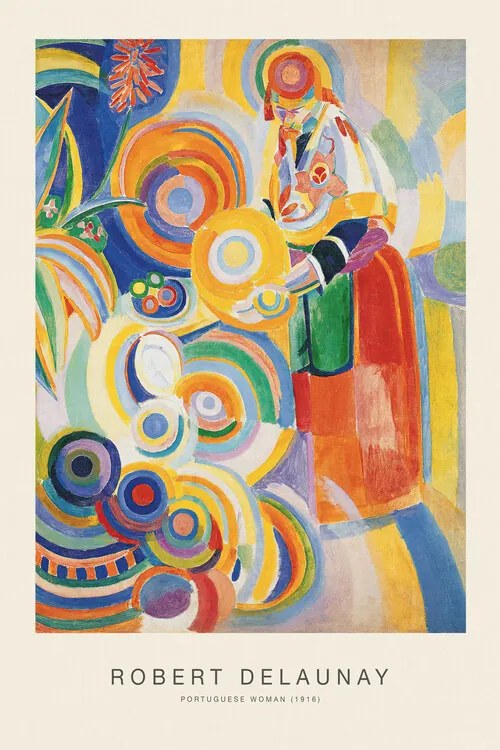 Reprodukció Portuguese Woman (Special Edition) - Robert Delaunay