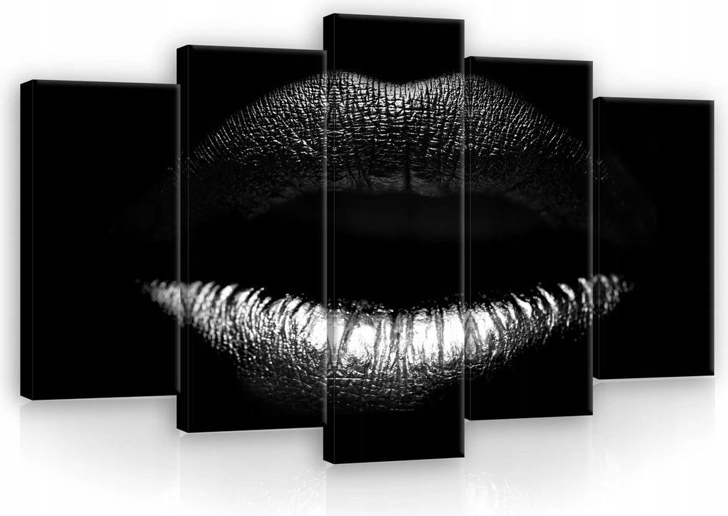 Vászonkép Száj Nő Glamour Modern Vászon Fal Nagy 100x60