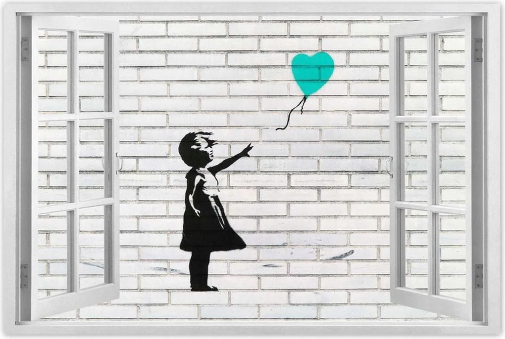 Poszterek 120x80 Banksy Graffiti