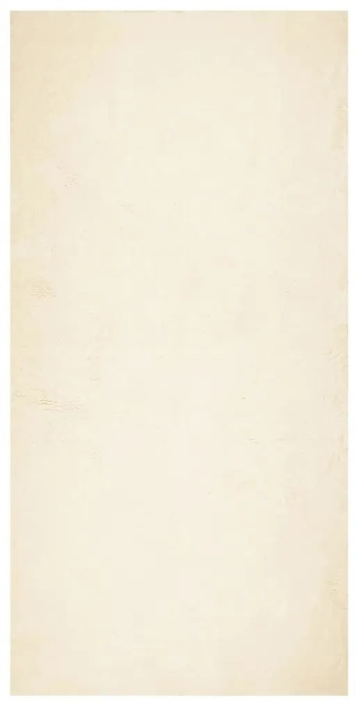 HUARTE krémszínű rövid szálú puha és mosható szőnyeg 100x200 cm
