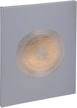 Vendégkönyv, 27x22 cm, 50 lap, EXACOMPTA Ellipse, szürke (EX47984E)