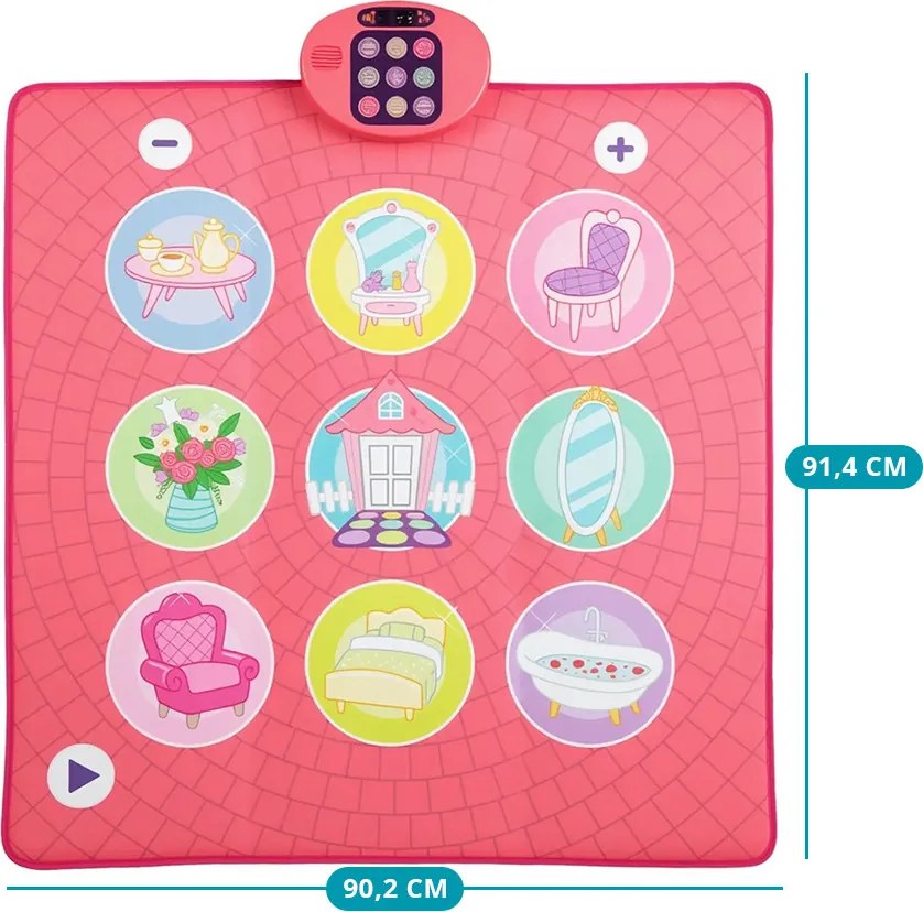 Táncszőnyeg, rózsaszín