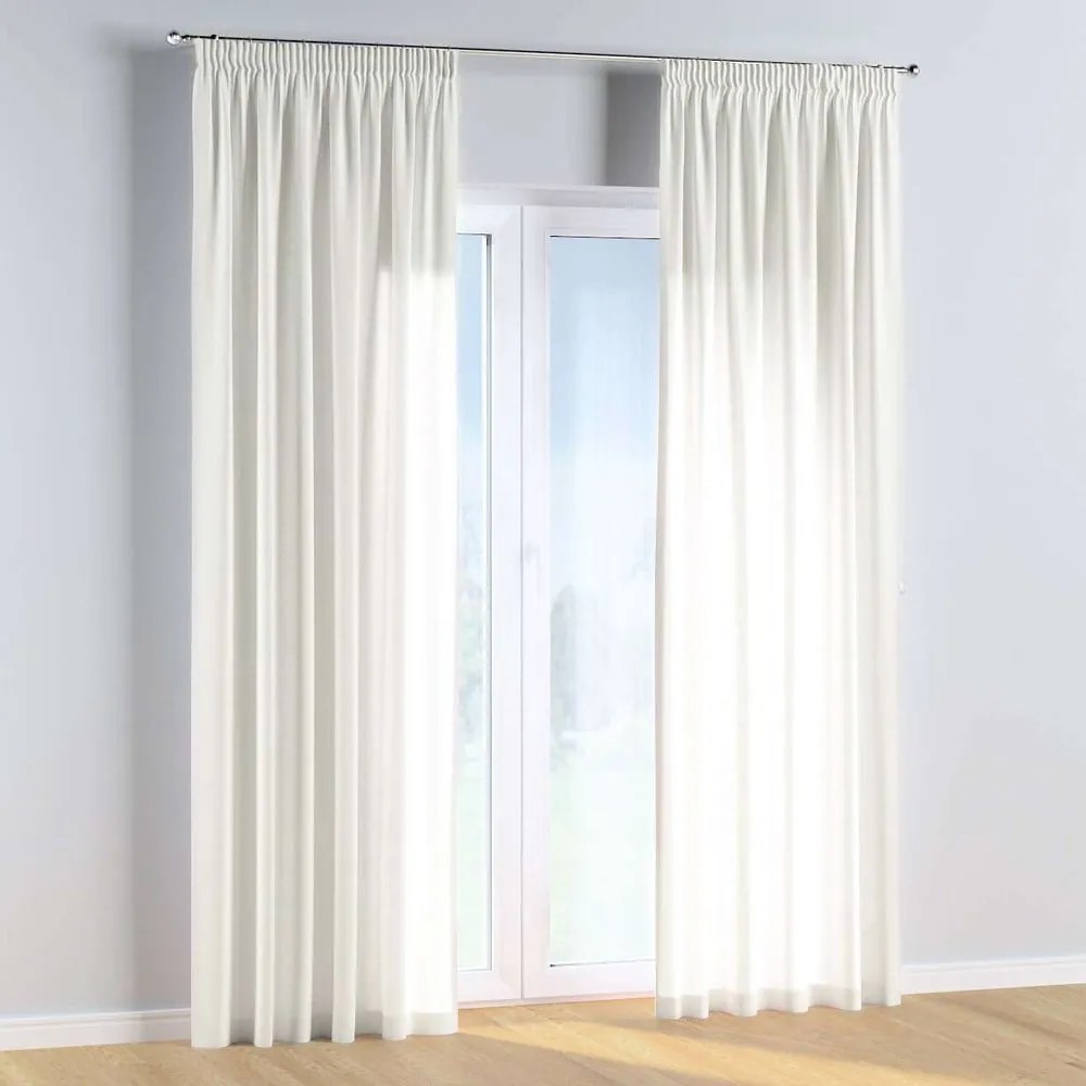 Fehér-bézs függöny 260x130 cm Cotton Story - Yellow Tipi