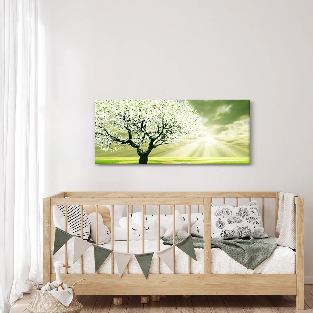 Fa képe a réten (120x50 cm)