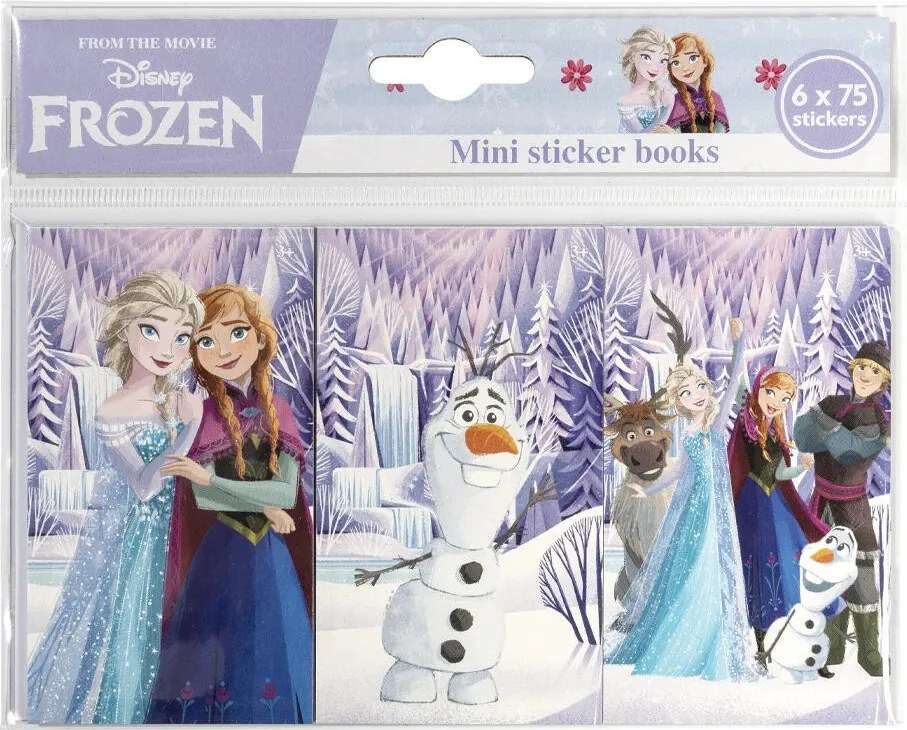 Disney Jégvarázs Friends mini matrica szett 6 db-os