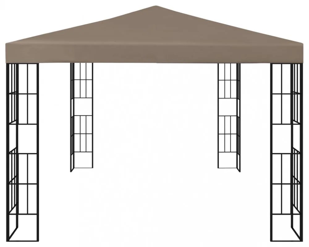 tópszínű pavilon 4 x 3 m