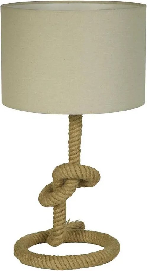 Searchlight EU78410 - Asztali lámpa ROPE 1xE27/60W/230V