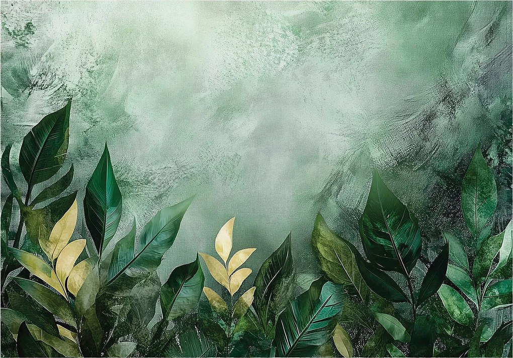 Fotótapéta Trópusi Harmónia Levelek Művészi Beltéri 460x300 +ragasztó