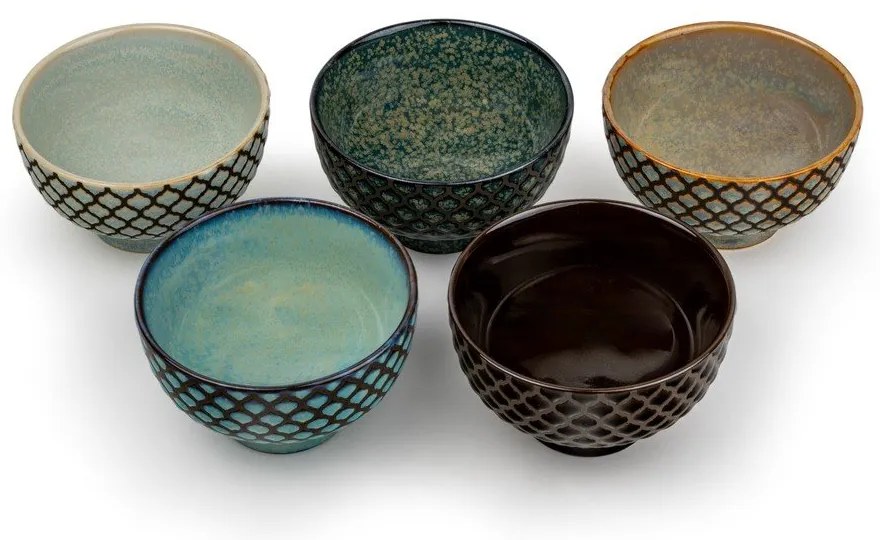 Porcelán csésze szett 5 db-os 200 ml Sara – Bredemeijer