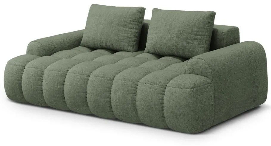 Zöld kanapé 200 cm Linz – Cosmopolitan Design