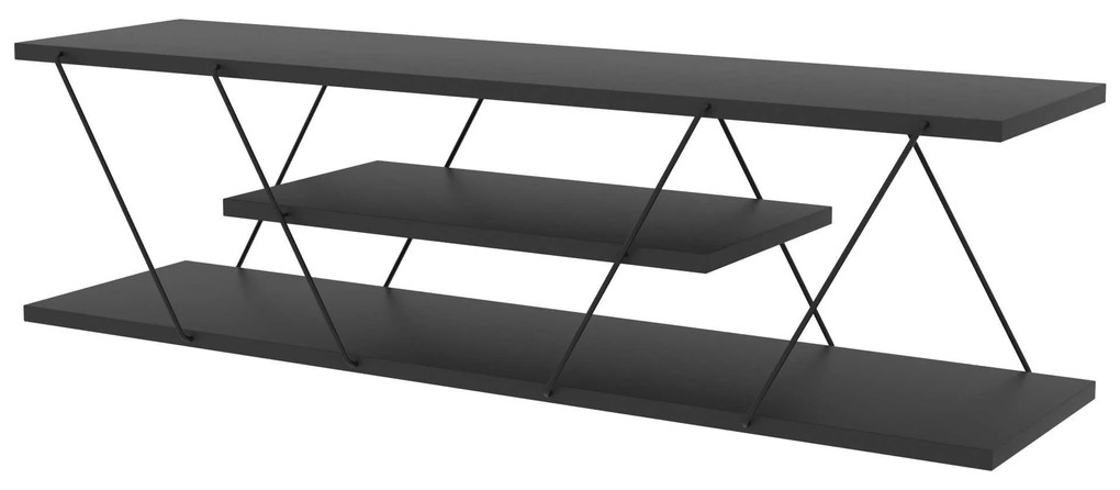 TV szekrény Canaz v2 - Antracit, Grey