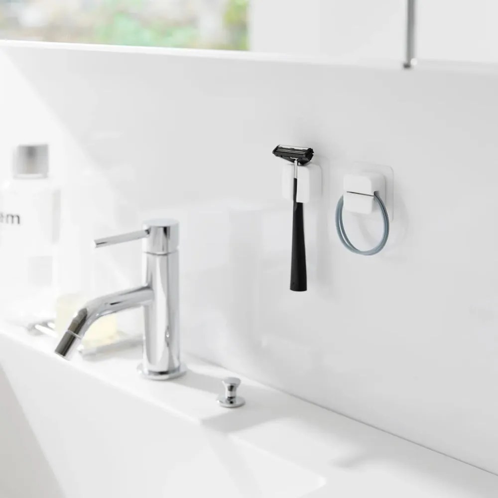 Fehér szilikon multifunkciós tartó szett 2 db-os Film Hook – YAMAZAKI