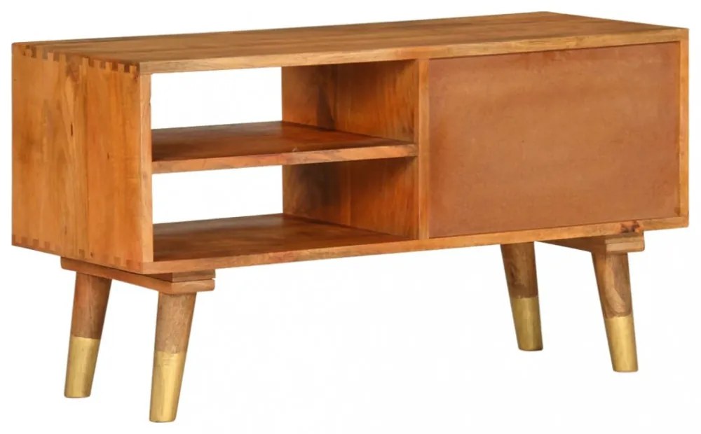 tömör mangófa TV-szekrény 85 x 35 x 47 cm