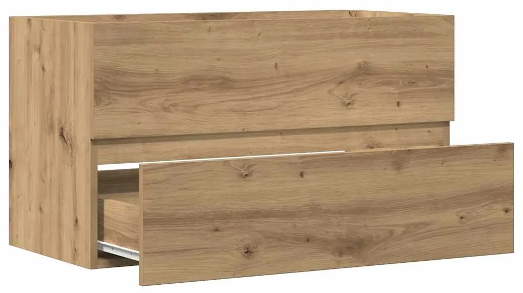 kézműves tölgy szerelt fa függő fürdőszobaszekrény 80x38,5x45cm