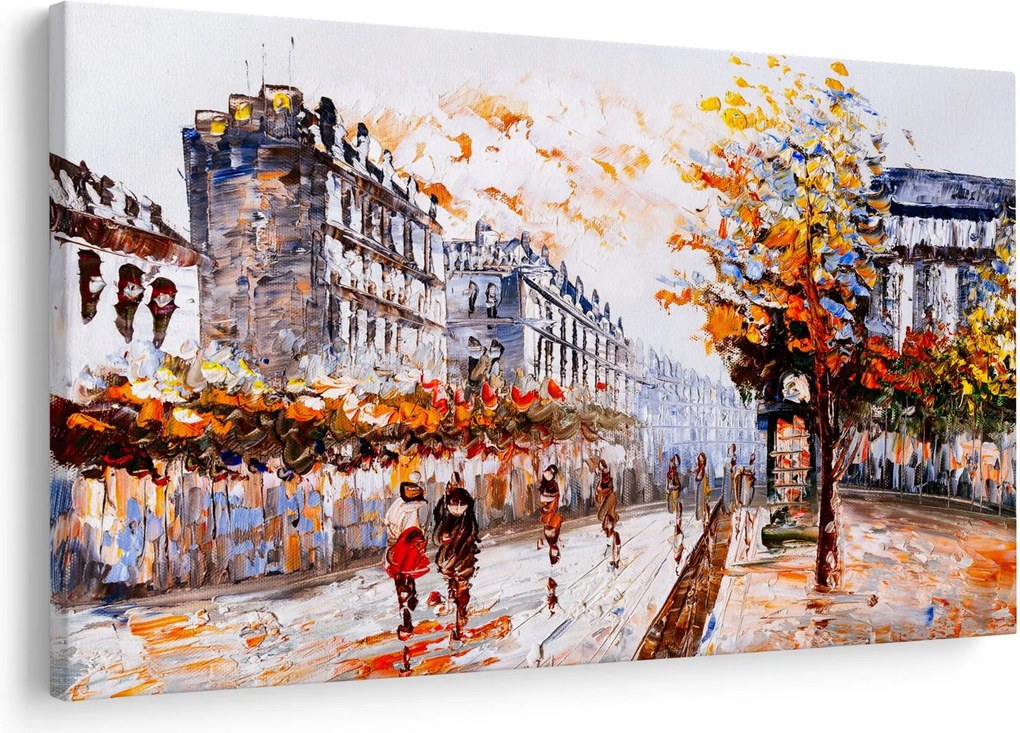 Kép - Városi élet (90x60 cm)