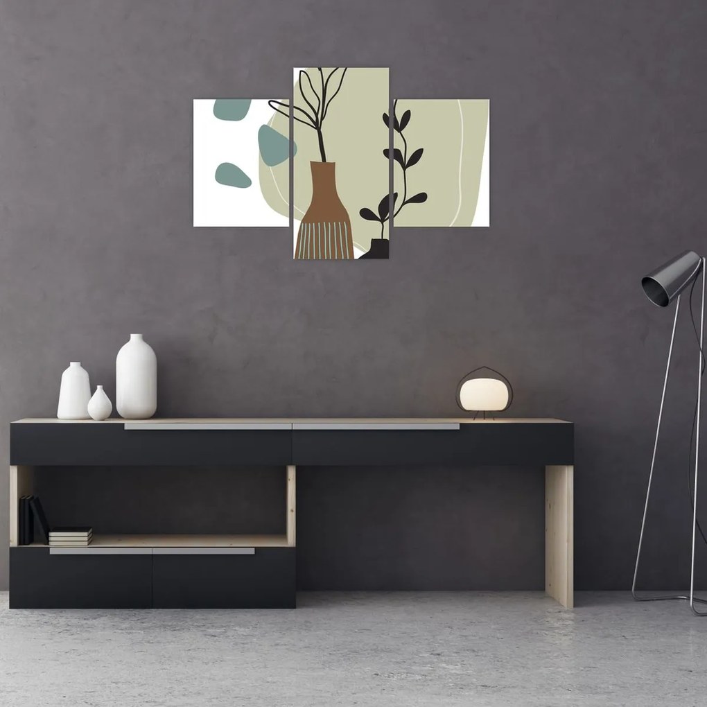Kép - Virágok vázában N⁰2 (90x60 cm)
