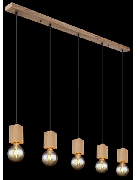 Globo 15655-5H - Csillár zsinóron ERNA 5xE27/60W/230V