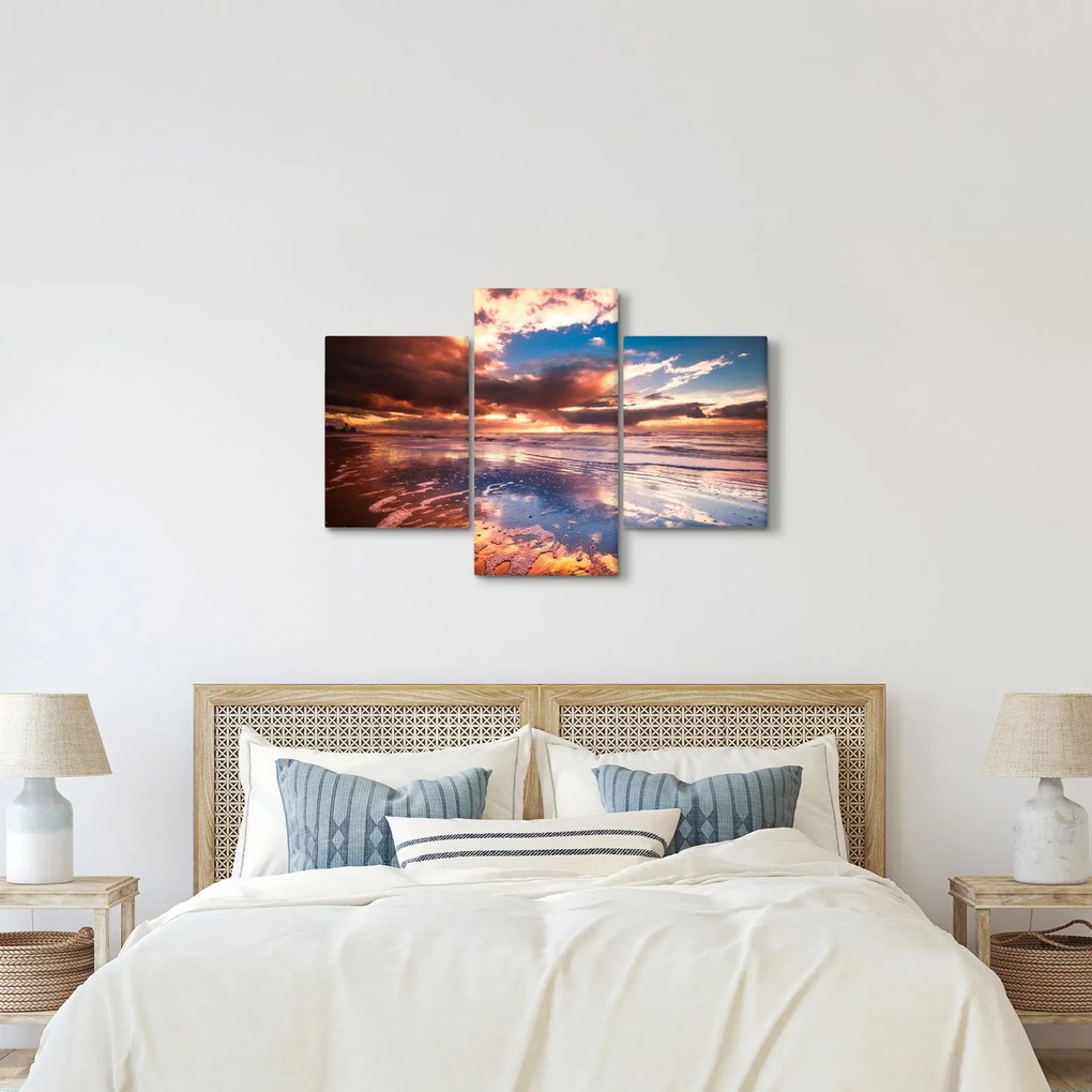 Kép - Esti strand (90x60 cm)