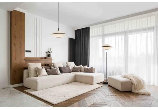 Argon 4282 - TROY kábellel függesztett csillár 1xE27/15W/230V bézs