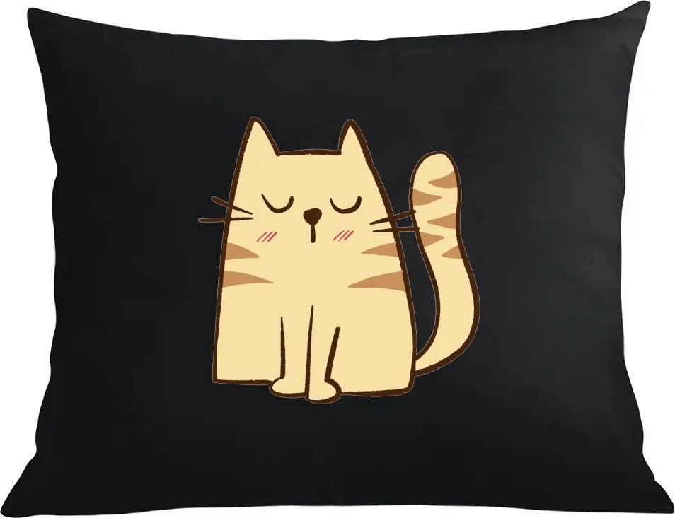 Párna párnahuzat Színes nyomtatás Cica