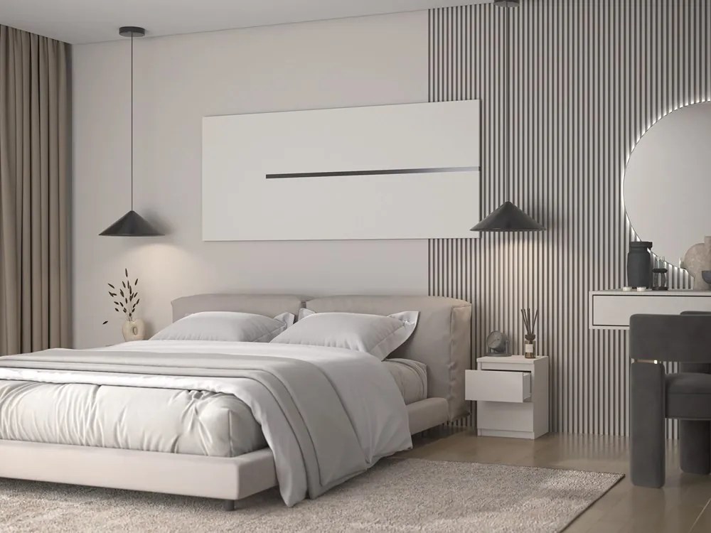 M2 éjjeliszekrény, 30x40x30 cm, kasmír