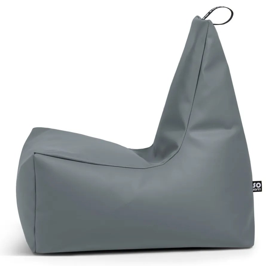 Bézs bőrutánzat babzsákfotel Icy XL – So Soft?