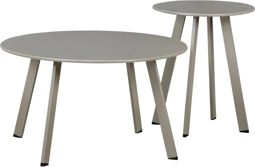 Fém kerek kerti kisasztal ø 40 cm Fer – WOOOD