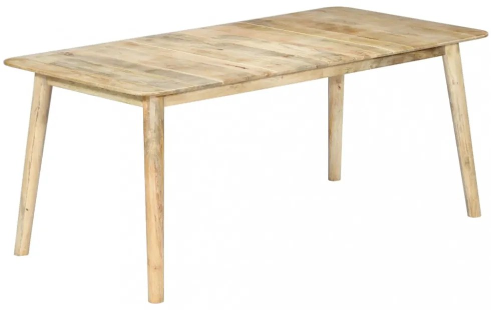 tömör mangófa étkezőasztal 180 x 90 x 76 cm