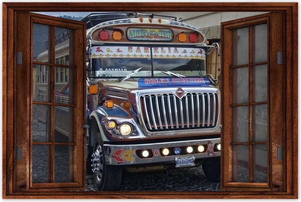 Poszterek 120x80 Busz Haszongépjármű