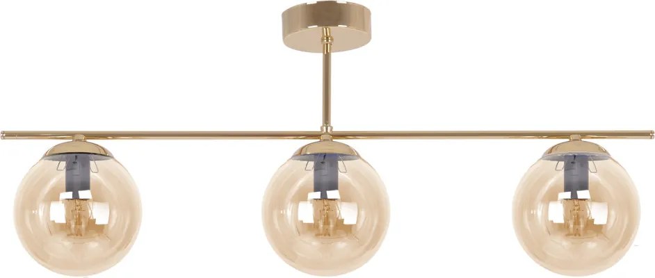 KAJA K-5412 GRAND Arany Színű Mennyezeti Lámpa 3xE14 10W IP20