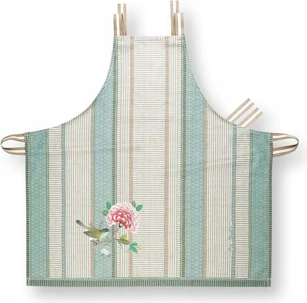 Blushing Birds Blue kötény a konyhába PiP Studio, 85x88cm