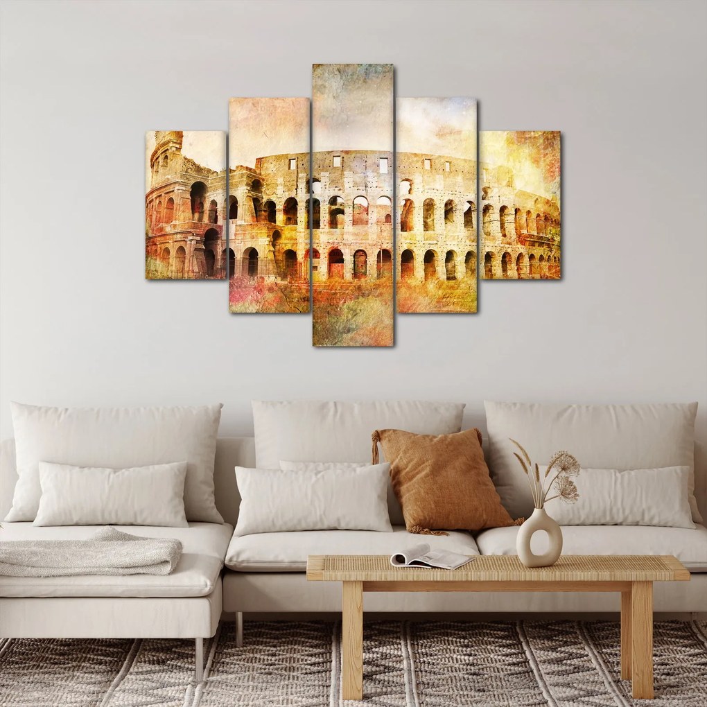 Kép - Digitális festészet, Colosseum, Róma, Olaszország (150x105 cm)