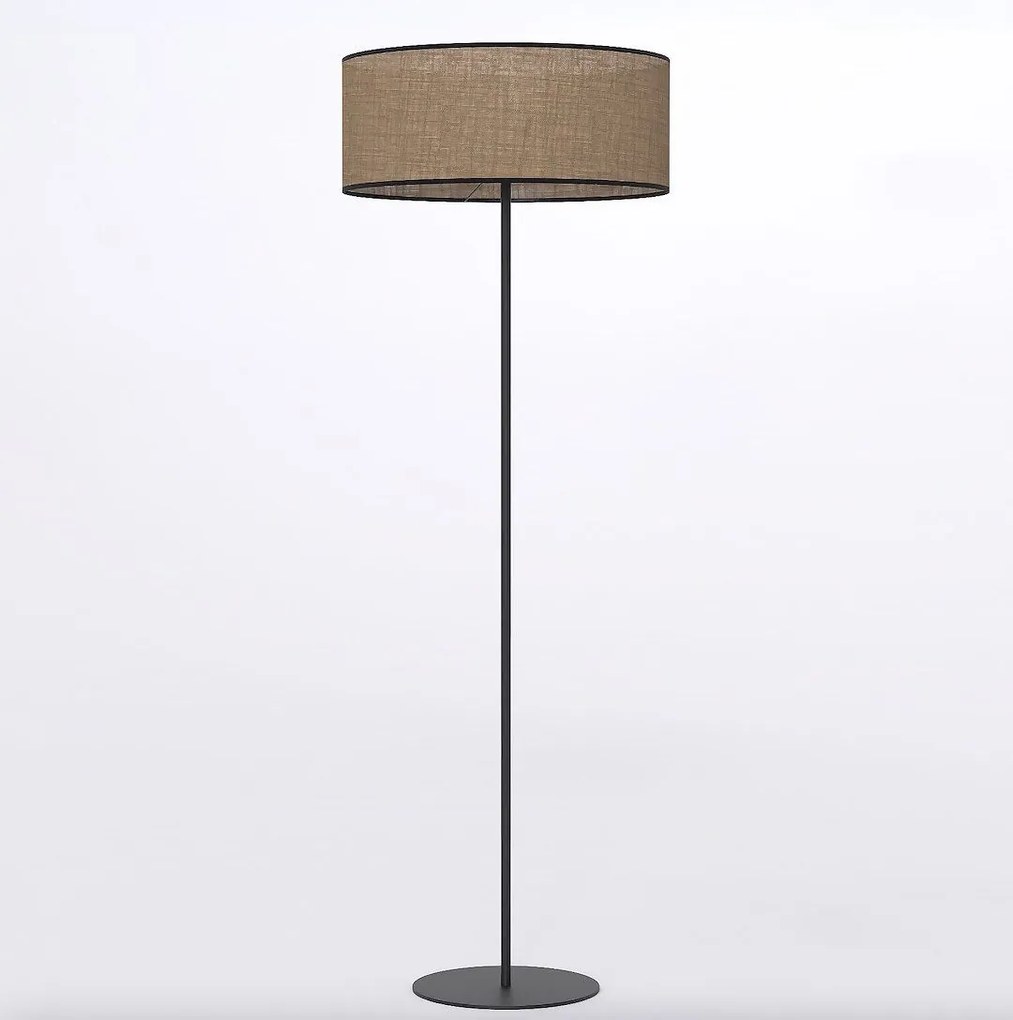Emibig modern állólámpa eco barna fekete emi1657/lp1