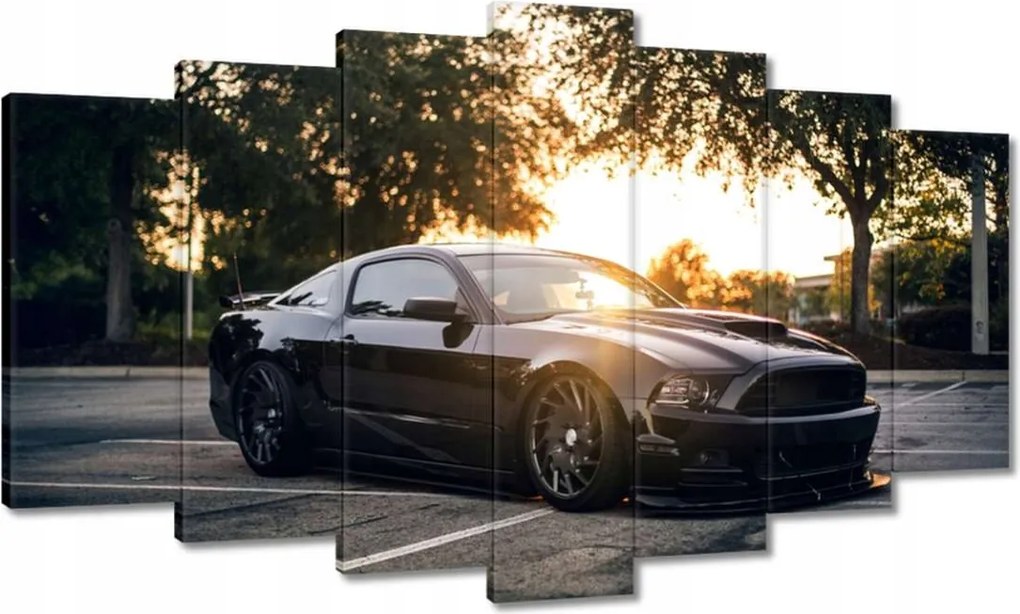 Képek 140x80 Fekete szörny Mustang