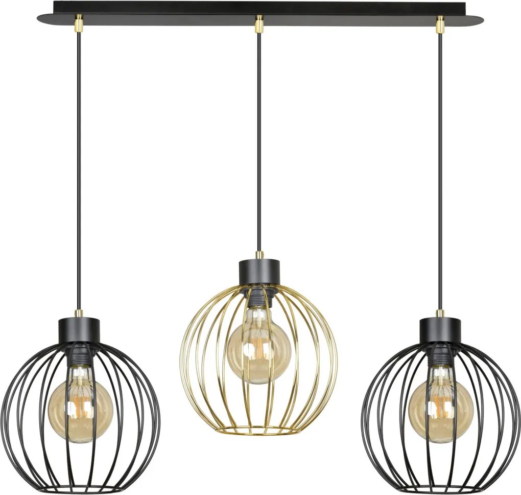 Emibig PINETA 559/3 Függőlámpa 3x60W/E27 IP20