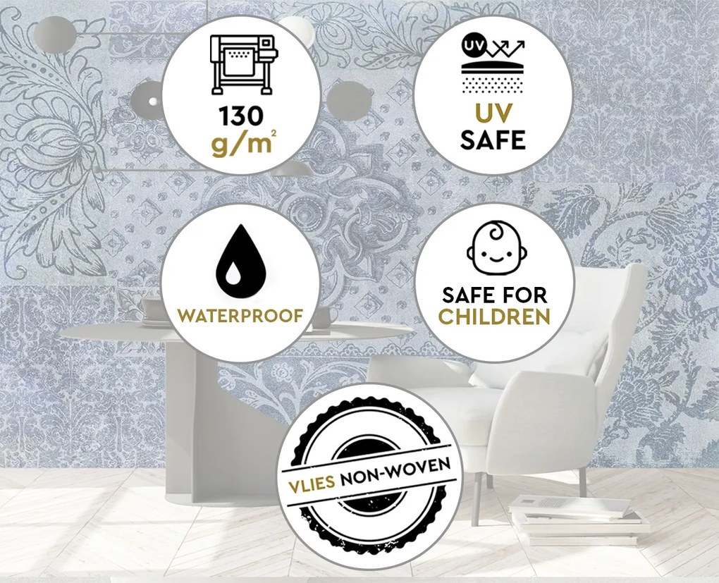 Gario Fotótapéta Vintage mozaik - Andrea Haase Anyag: Vlies, Méret: 350 x 245 cm