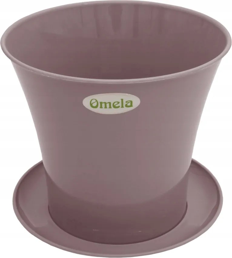 Virágtartó állvány „Akvarell” púder d=18