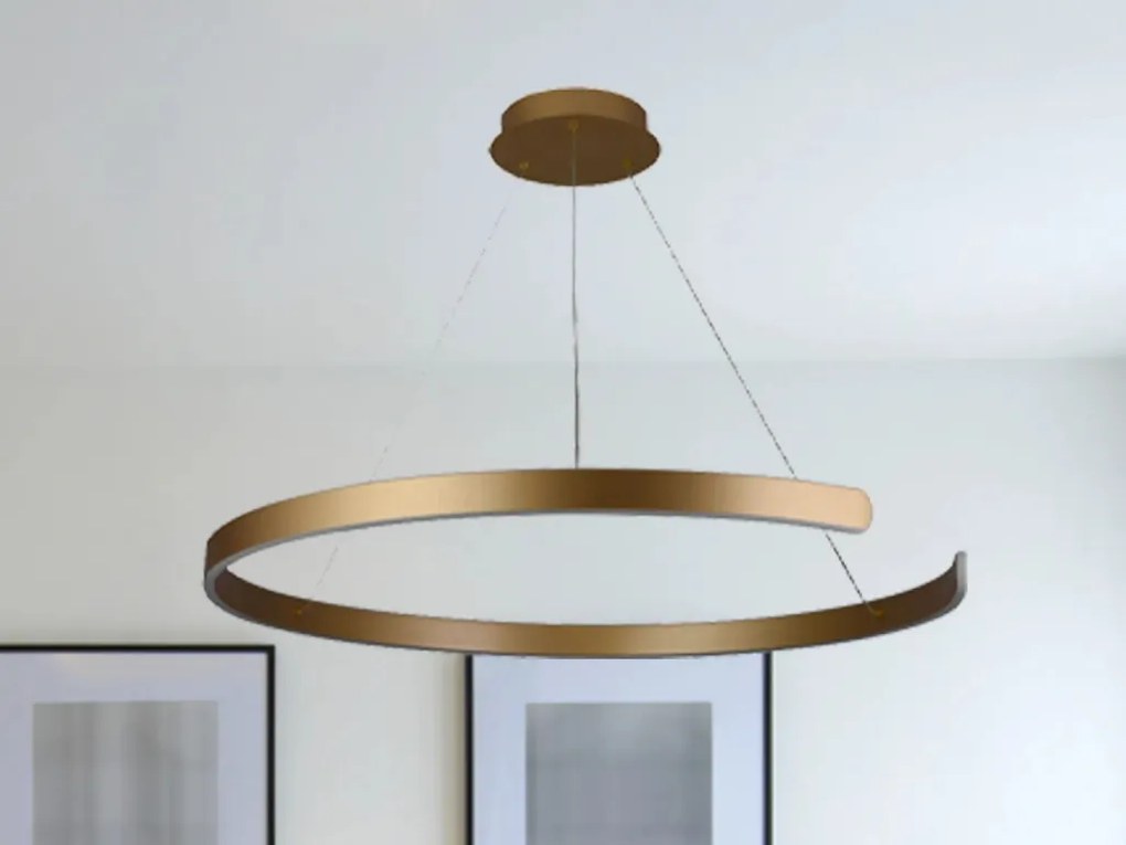 NEDES J4327-G Modern Led Függesztett Lámpa IP20