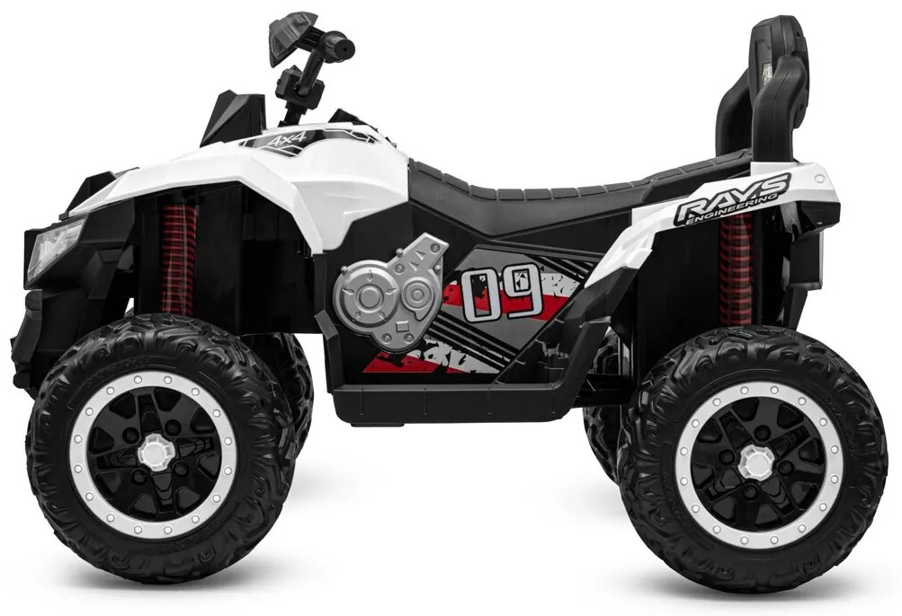 Baby Mix Rave 4 x 4 gyerek elektromos quad, fehér