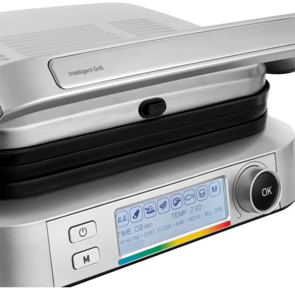 Sencor kontakt grill 2100W/230V matt króm kivitelben